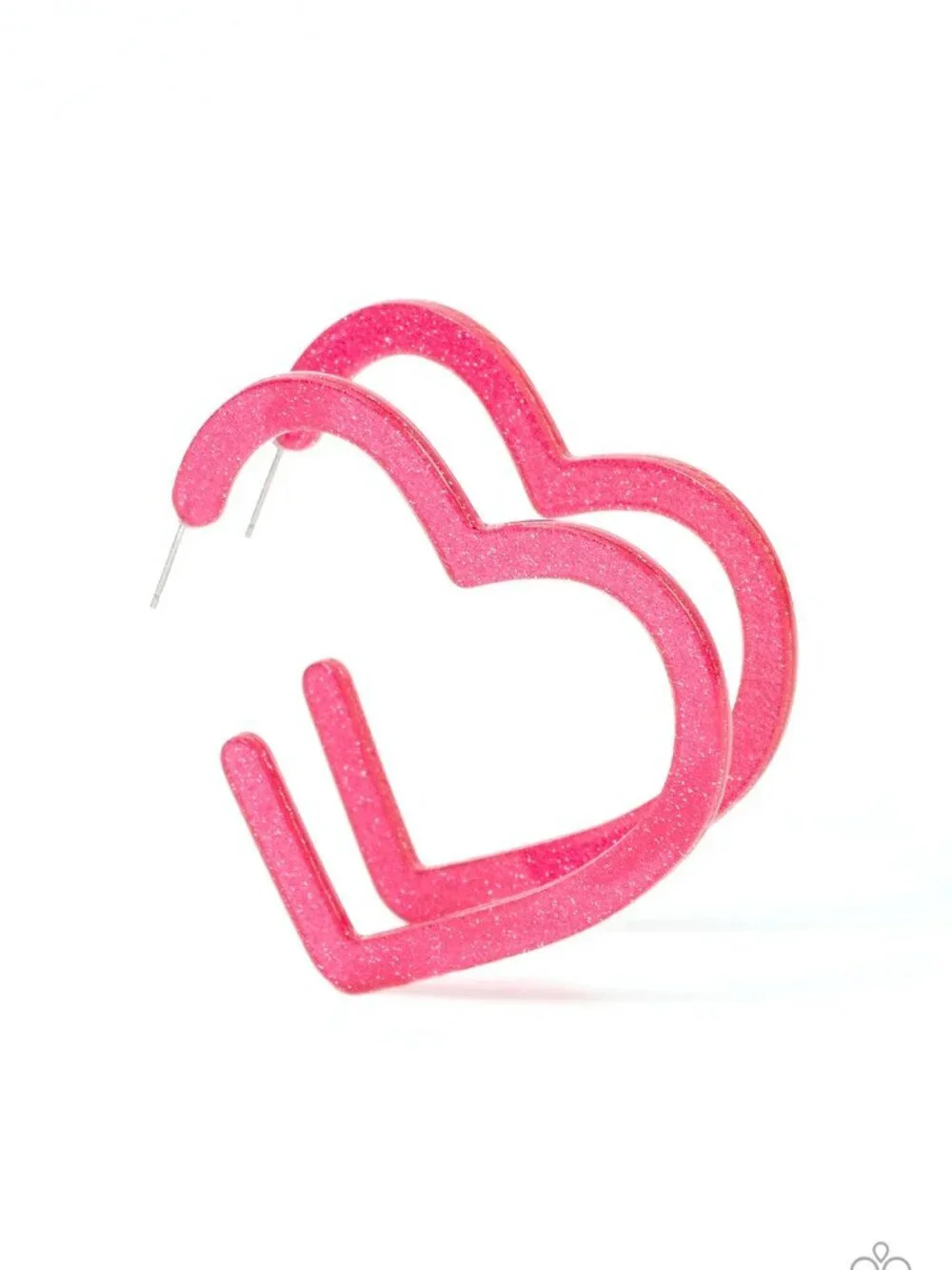 Paparazzi Jewelry Accessories Heart-Throbbing Twinkle - Pink Earrings - Vintage